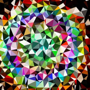 Arka plan çok renkli geometrik poligonal.