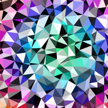 Arka plan çok renkli geometrik poligonal.