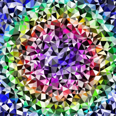 Arka plan çok renkli geometrik poligonal.
