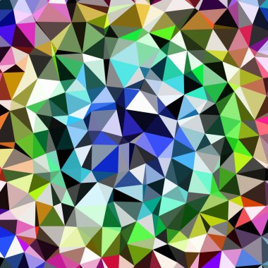 Arka plan çok renkli geometrik poligonal.