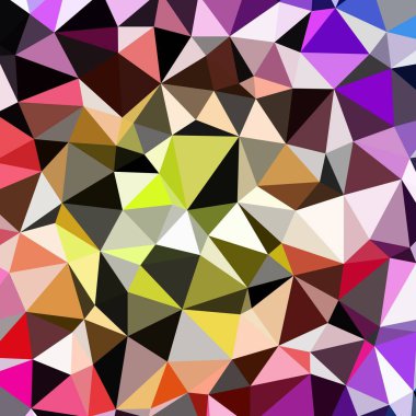 Arka plan çok renkli geometrik poligonal.