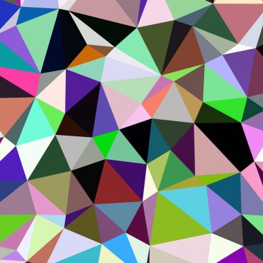 Arka plan çok renkli geometrik poligonal.