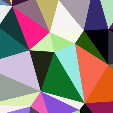 Arka plan çok renkli geometrik poligonal.