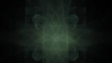 Fantezi kaotik renkli fraktal desen. Soyut Fraktal şekiller. 3D render resimde arka plan veya duvar kağıdı.