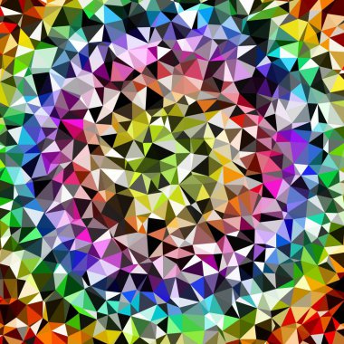 Arka plan çok renkli geometrik poligonal.