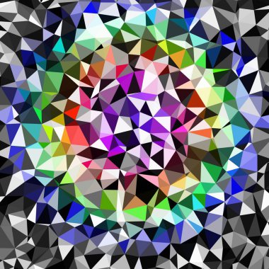 Arka plan çok renkli geometrik poligonal.