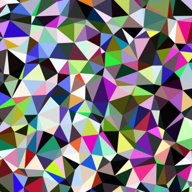 Arka plan çok renkli geometrik poligonal.