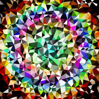 Arka plan çok renkli geometrik poligonal.