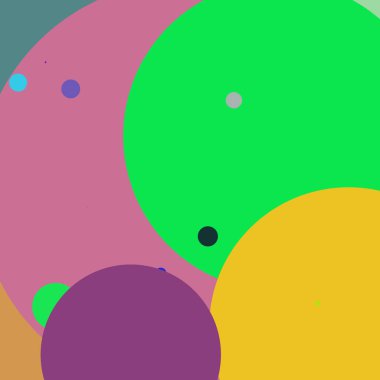 Daire geometrik yeni arka plan çok renkli desen.