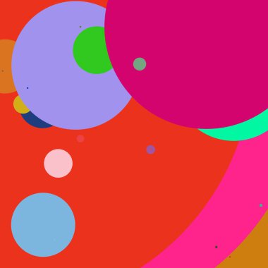 Daire geometrik zarif arka plan çok renkli desen.