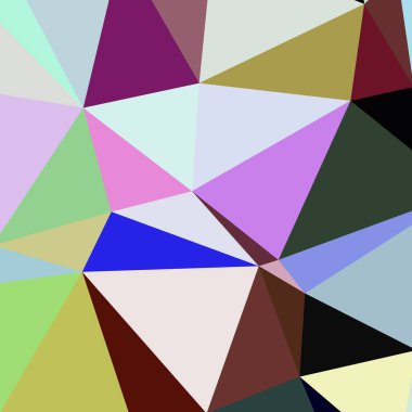 Arka plan çok renkli geometrik poligonal.