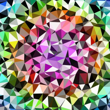 Arka plan çok renkli geometrik poligonal.