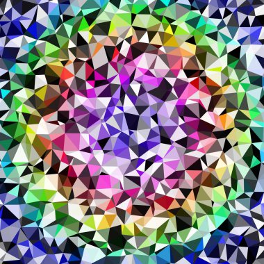 Arka plan çok renkli geometrik poligonal.