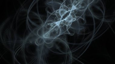 Fantezi kaotik renkli fraktal desen. Soyut Fraktal şekiller. 3D render resimde arka plan veya duvar kağıdı.