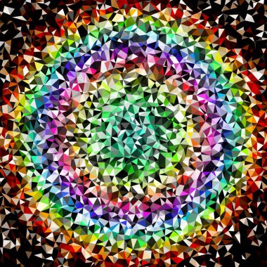 Arka plan çok renkli geometrik poligonal.