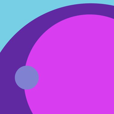 Daire geometrik güzel arka plan çok renkli desen.