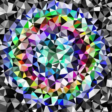 Arka plan çok renkli geometrik poligonal.