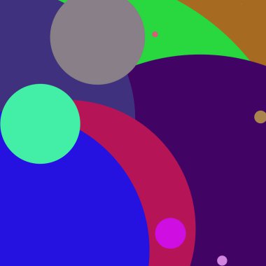 Daire geometrik güzel arka plan çok renkli desen.