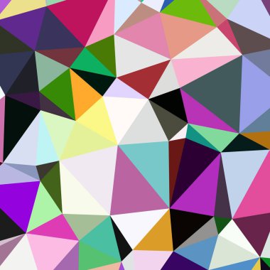 Arka plan çok renkli geometrik poligonal.