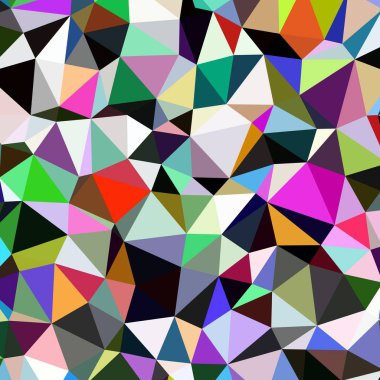 Arka plan çok renkli geometrik poligonal.