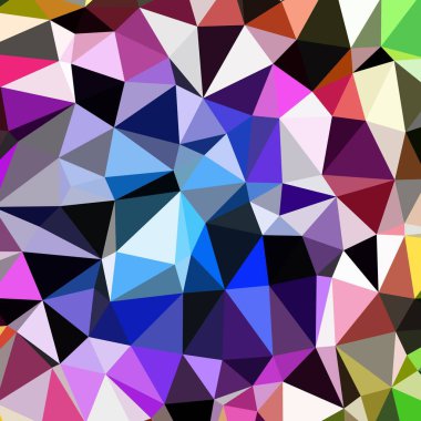 Arka plan çok renkli geometrik poligonal.