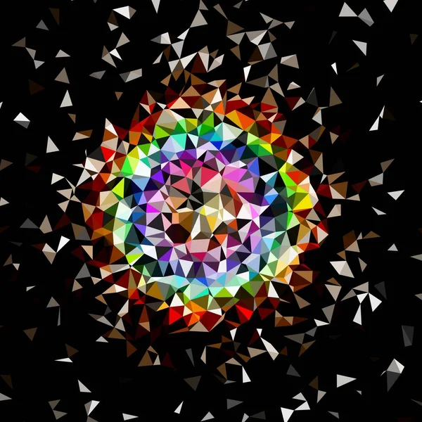 Arka plan çok renkli geometrik poligonal.