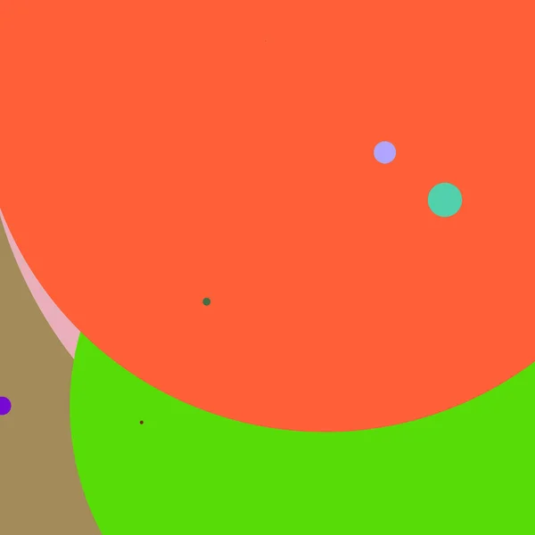 Lingkaran Geometris Pola Multiwarna Latar Belakang Abstrak Baru — Stok Foto