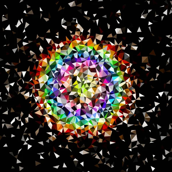 Arka plan çok renkli geometrik poligonal.