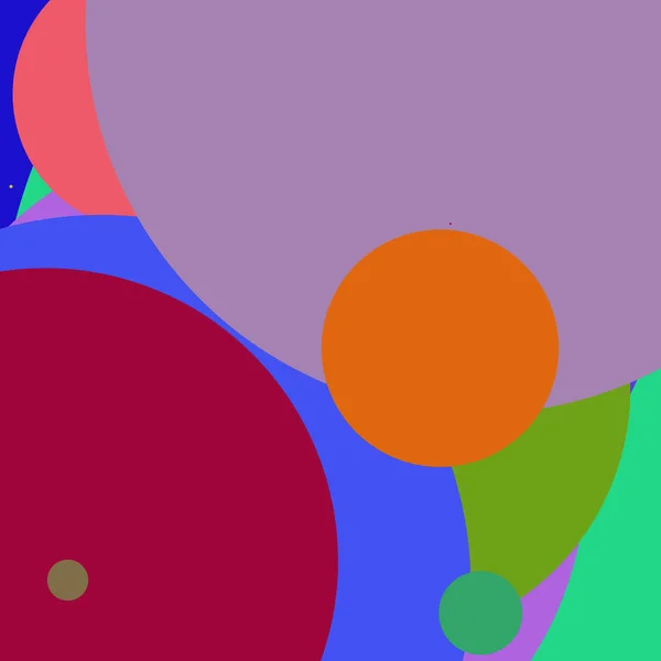 Коло Геометричний Дивовижний Абстрактний Фон Багатобарвний Візерунок — стокове фото