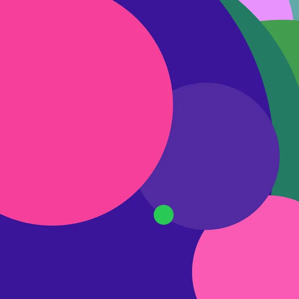 Círculo Geométrico Elegante Fondo Abstracto Patrón Multicolor —  Fotos de Stock