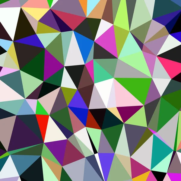 Abstract Background Multicolored Geometric Poligonal — Stock Photo, Image