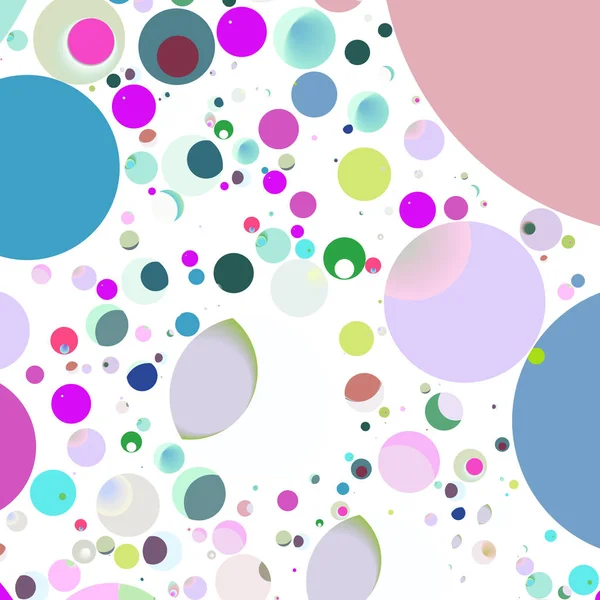 Çok renkli geometrik daire arka plan seamless modeli.
