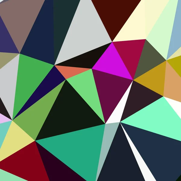 Abstracte Achtergrond Multicolor Geometrische Poligonal — Stockfoto