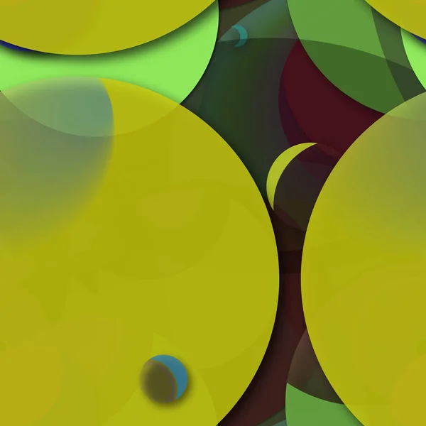 Абстрактний Фон Багатобарвного Кола Геометричний Візерунок Безшовний — стокове фото