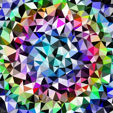 Arka plan çok renkli geometrik poligonal.