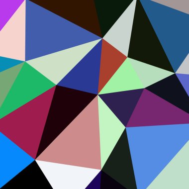 Arka plan çok renkli geometrik poligonal.