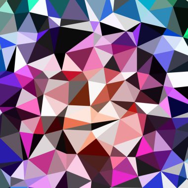 Arka plan çok renkli geometrik poligonal.