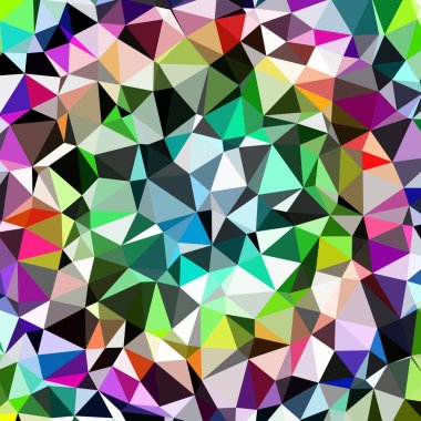 Arka plan çok renkli geometrik poligonal.