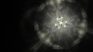 Fantezi kaotik renkli fraktal desen. Soyut Fraktal şekiller. 3D render resimde arka plan veya duvar kağıdı.