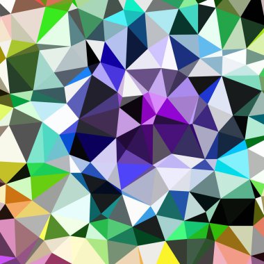 Arka plan çok renkli geometrik poligonal.