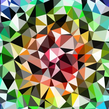 Arka plan çok renkli geometrik poligonal.