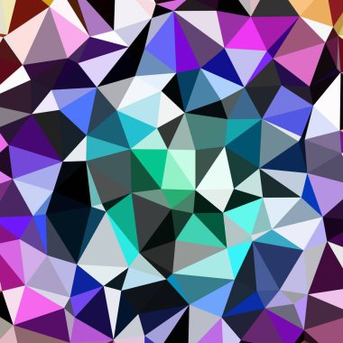 Arka plan çok renkli geometrik poligonal.