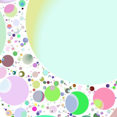 Çok renkli geometrik daire arka plan seamless modeli.