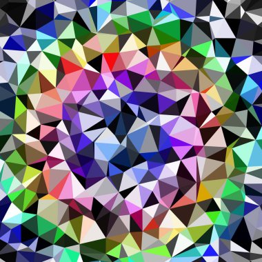 Arka plan çok renkli geometrik poligonal.