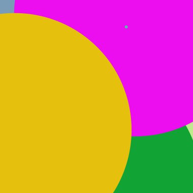 Daire geometrik şaşırtıcı arka plan çok renkli desen.