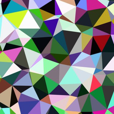 Arka plan çok renkli geometrik poligonal.