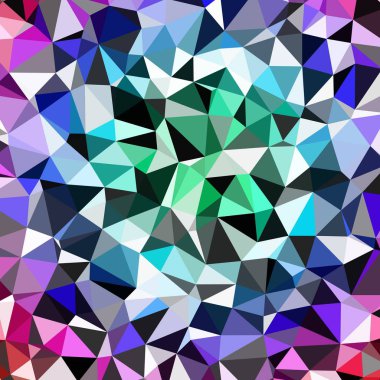 Arka plan çok renkli geometrik poligonal.