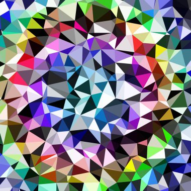 Arka plan çok renkli geometrik poligonal.