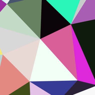 Arka plan çok renkli geometrik poligonal.