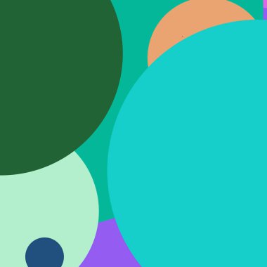 Daire geometrik zarif arka plan çok renkli desen.